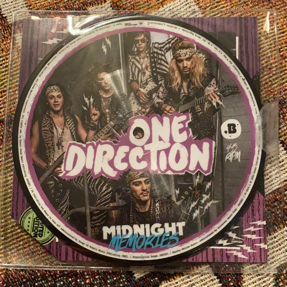 One direction 7” vinyl